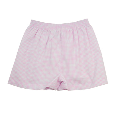 Remember Nguyen Bennett Shorts | Pink Windowpane