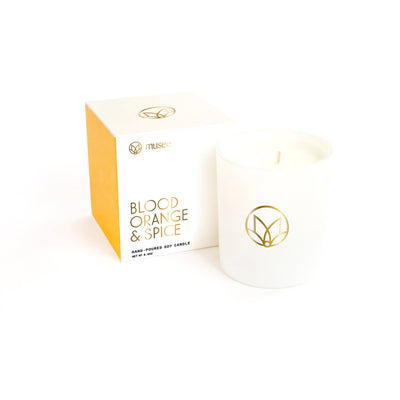 Musee Soy Candle | Blood Orange & Spice