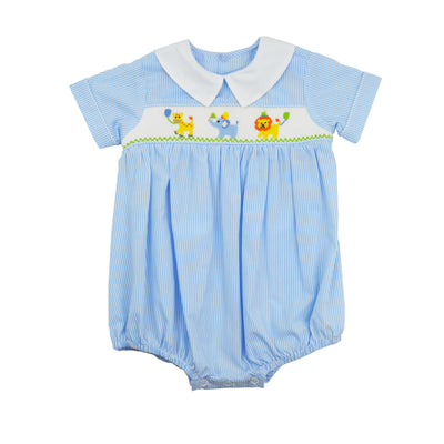 Remember Nguyen Avery Blue Bubble | Smocked Party Time