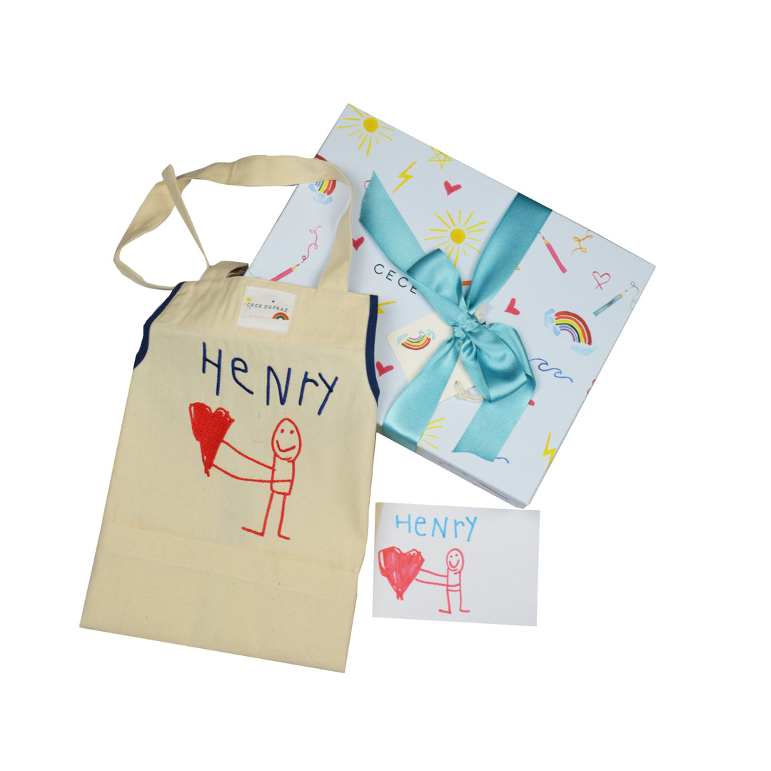 Cece Dupraz Draw Your Own Apron Gift Set
