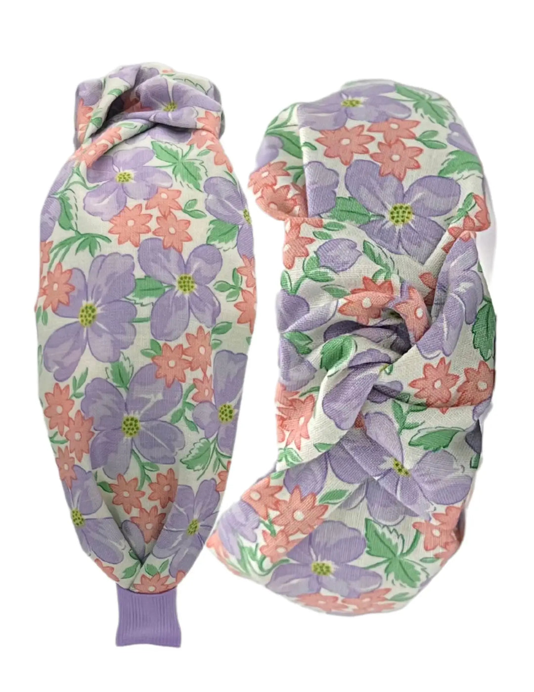 Pretty Happies Headband | Purple Floral