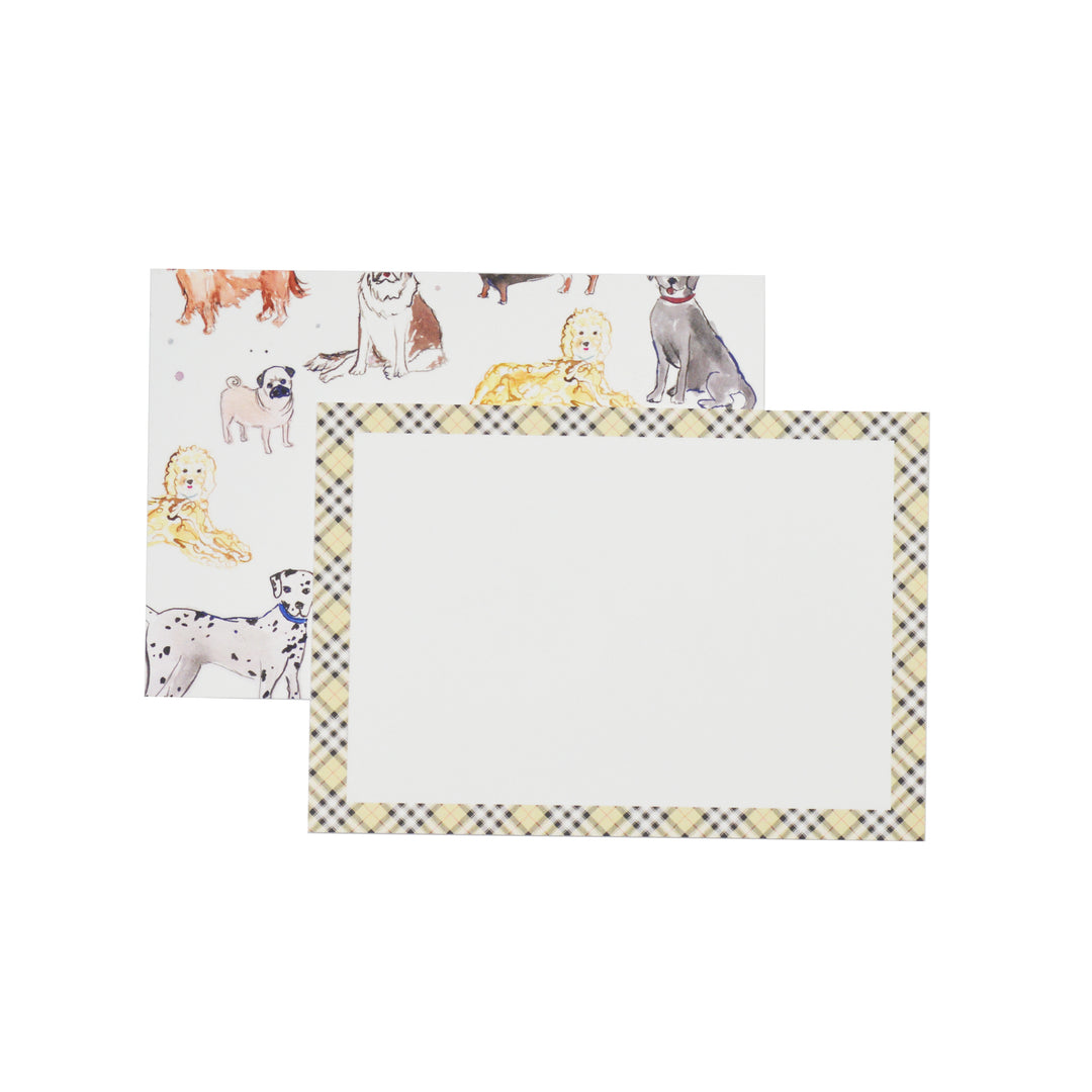 Over the Moon Watercolor Notecards | Dog Lovers