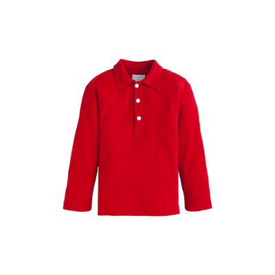 Little English Long Sleeve Polo