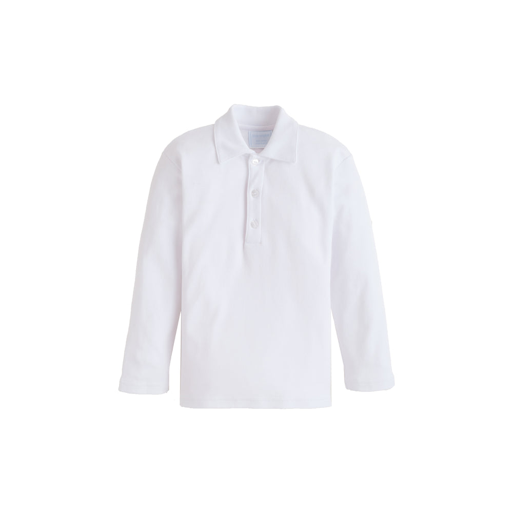 Little English Long Sleeve Polo