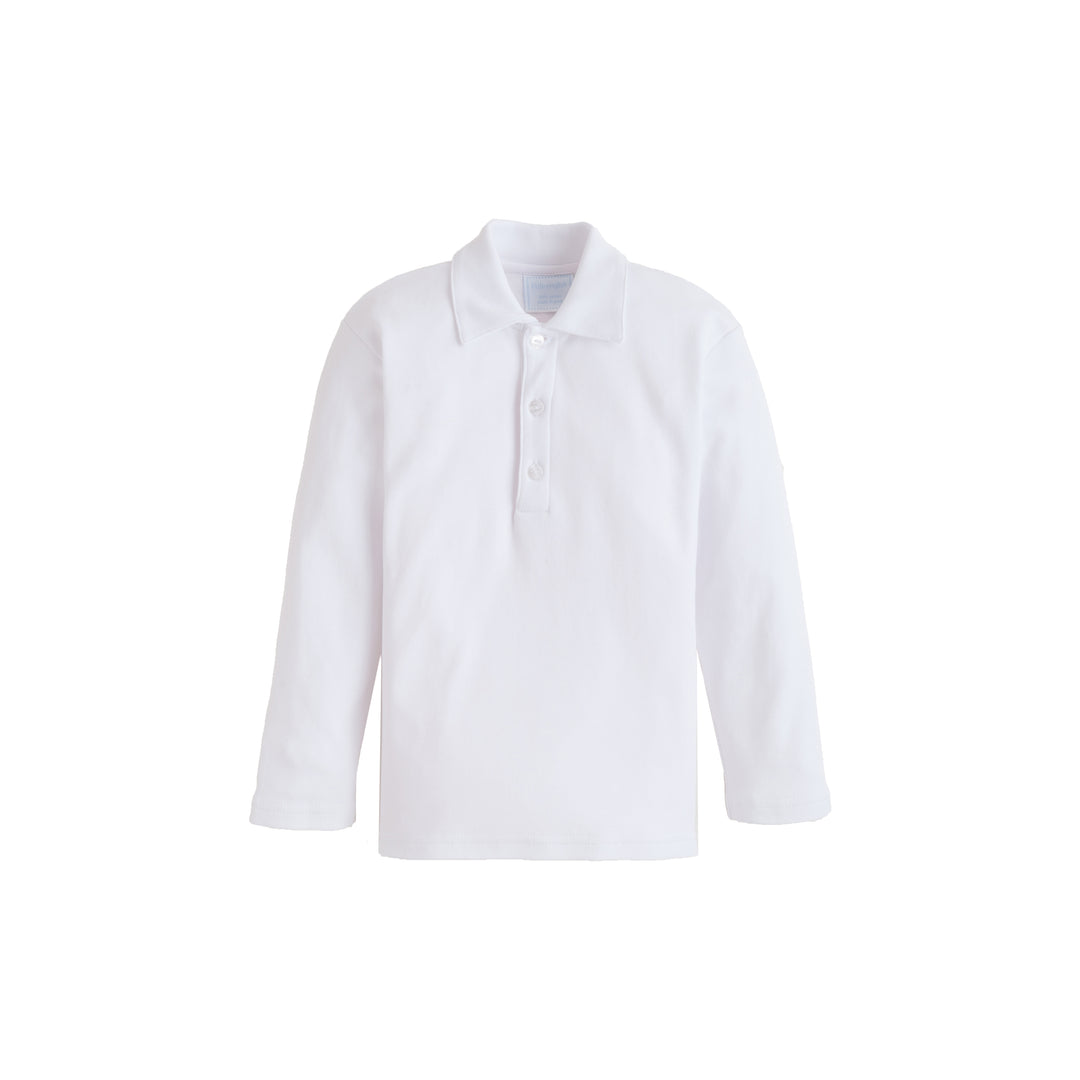 Little English Long Sleeve Polo