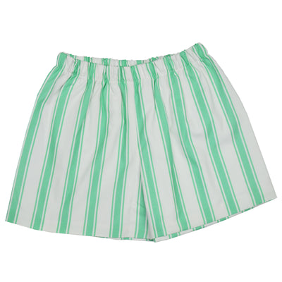 James & Lottie Conrad Short | Mint Stripe