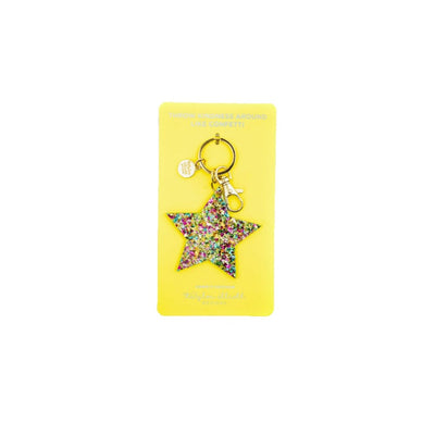 Taylor Elliott Designs Confetti Star Keychain