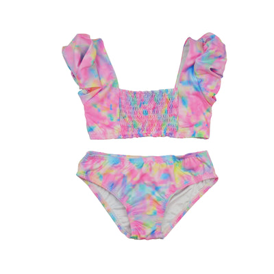 BE elizabeth Knot Two Piece Swimsuit | Multi Color Tie Dye