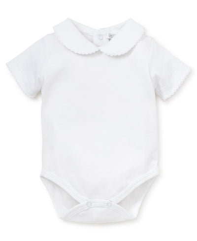 Kissy Kissy Collared Pima Onesie | Miss